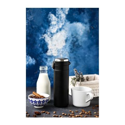 Black Goat Dereceli Mug, 500 ml, Siyah