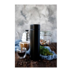 Black Goat Dereceli Termos, 500 ml, Siyah - Thumbnail