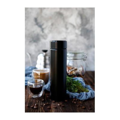 Black Goat Dereceli Termos, 500 ml, Siyah