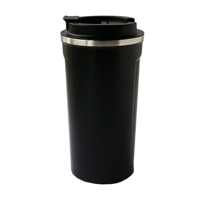 Black Goat M3 Çift Cidarlı Termos Mug, 500 ml, Siyah