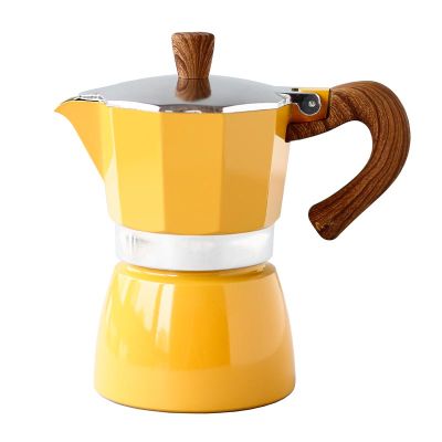 Black Goat Moka Pot, 3 Cup, Sarı
