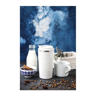 Black Goat Termos Mug, 500 ml, Beyaz