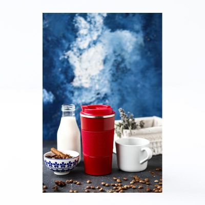 Black Goat Termos Mug, 500 ml, Kırmızı