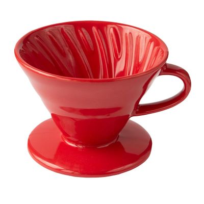 Black Goat V60 02 Seramik Dripper, Kırmızı