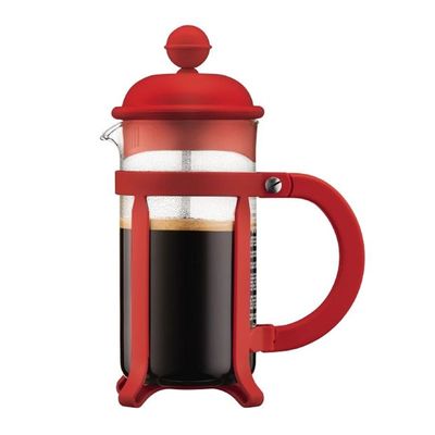 Bodum - Bodum Java French Press, 3 Cup, 0.35 L, Kırmızı