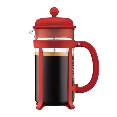 Bodum - Bodum Java French Press, 8 Cup, 1 L, Kırmızı
