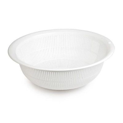 Bora Plastik - Bora Plastik Makarna Süzgeci, 23 cm, Beyaz