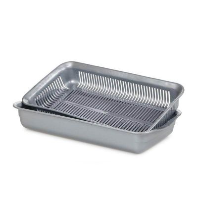 Bora Plastik - Bora Plastik Sebze ve Meyve Süzgeci, 26 cm, Gri