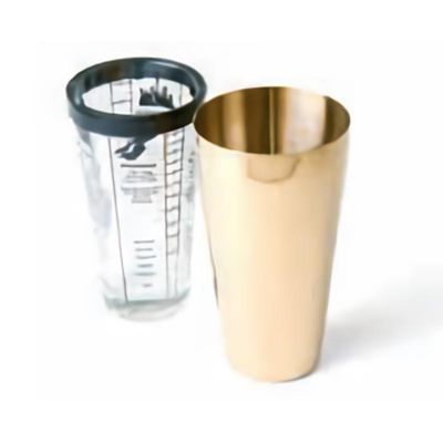 Biradlı - Biradlı Boston Shaker, 700 cl, Altın