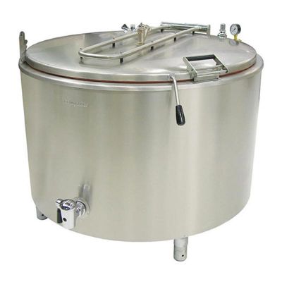 Öztiryakiler - Öztiryakiler Buharlı Kazan, Krom, Çelik, 500 L