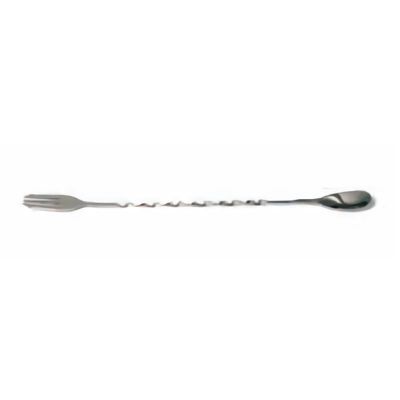 Biradlı - Biradlı Bar Kaşık, Burgulu, Çatallı, 33 cm