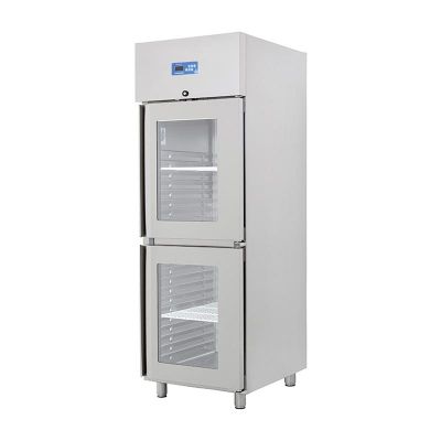 Öztiryakiler - Öztiryakiler 06NMV11 Buzdolabı, Üst Çift Cam Kapılı