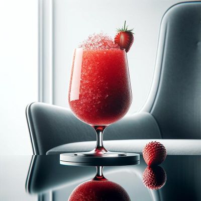 Buzzini Strawberry Flavoured Ice Drink Ice Slush Concentrate, 8 Kg - Buzzini