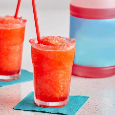 Buzzini Vişne Aromalı Buzlu İçecek Ice Slush Konsantresi, 8 Kg - Buzzini