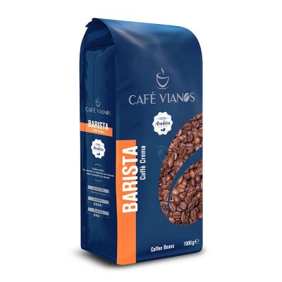 Cafe Vianos Barista Caffe Crema Çekirdek Kahve, 1000 gr