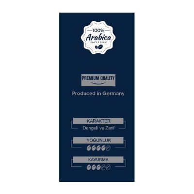 Cafe Vianos Barista Caffe Crema Çekirdek Kahve, 1000 gr