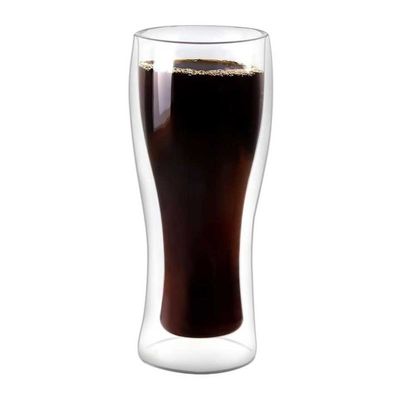 Cafemarkt - Cafemarkt Çift Katman Bardak, Belli, 420 ml