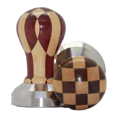 Cafemarkt - Cafemarkt Deco Dama Tamper, 56 mm, Kırmızı (1)