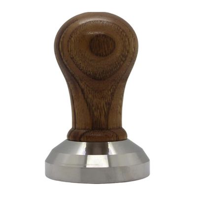 Cafemarkt - Cafemarkt Deco Klasik Tamper, 56 mm, Koyu Ceviz