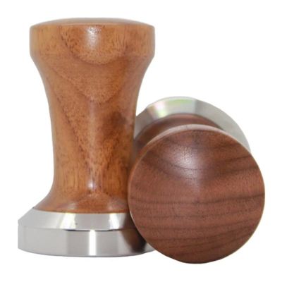 Cafemarkt - Cafemarkt Deco Klasik Tamper, 58 mm, Ceviz (1)