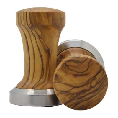 Cafemarkt - Cafemarkt Deco Tamper, 56 mm, Zeytin (1)
