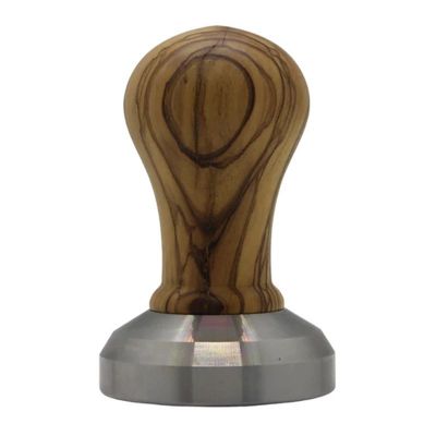 Cafemarkt - Cafemarkt Deco Tamper, 57 mm, Koyu Zeytin