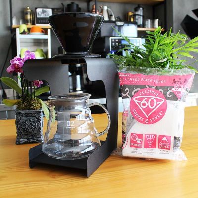 Cafemarkt Prestij Standlı V60 Kahve Demleme Seti