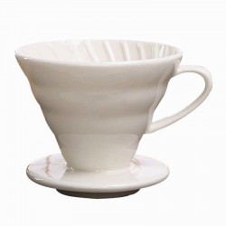 Epinox FSB-2 Seramik V60 Dripper, Beyaz - Thumbnail