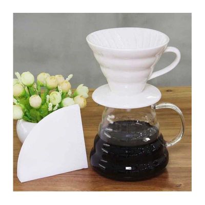 Epinox FSB-2 Seramik V60 Dripper, Beyaz