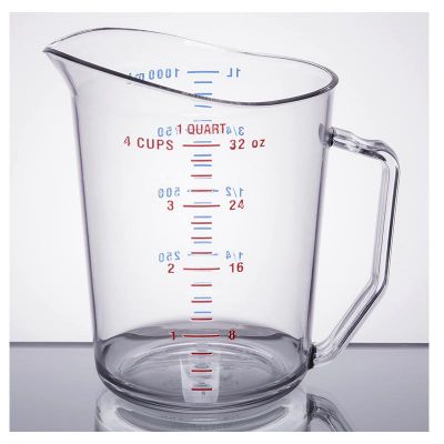 Cambro - Cambro Camwear Ölçü Kabı, Polikarbon, 1 L