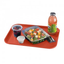 Cambro Fast Food Tepsi, 30x41 cm, Kırmızı - Thumbnail
