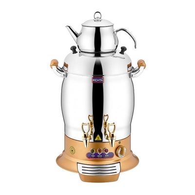 Remta - Remta Maksi Çay Makinesi, Çift Demlikli, 23 L, Gold