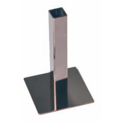 Biradlı - Biradlı Çelik Kare Karanfillik Bakır 13 cm