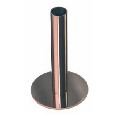 Biradlı - Biradlı Çelik Yuvarlak Karanfillik Bakır 13 cm