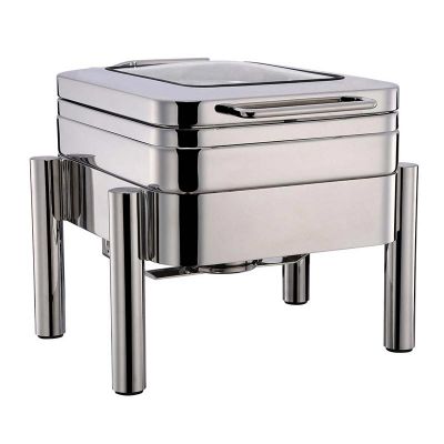 Öztiryakiler - Öztiryakiler Chafing Dish, 4 L, Kare, 48x40 mm