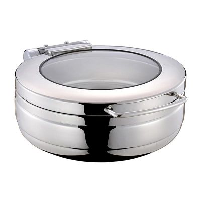 Öztiryakiler - Öztiryakiler Chafing Dish, 4 L, Yuvarlak, 37x46 mm
