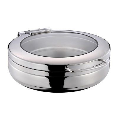 Öztiryakiler - Öztiryakiler Chafing Dish, 6 L, Yuvarlak, 44x50 mm