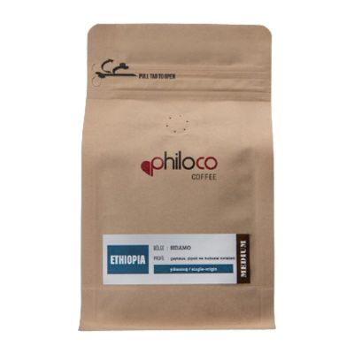Coffee Philoco Ethiopia Sidamo Çekirdek Kahve, 250 gr