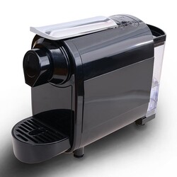 Coffee Tech Grand Maestro Kapsül Kahve Makinesi, Nespresso Kapsül Uyumlu, Siyah - Thumbnail