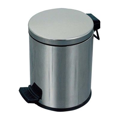 Öztiryakiler - Öztiryakiler Çöp Kovası, Paslanmaz, Paslanmaz, Kapaklı, 5 L