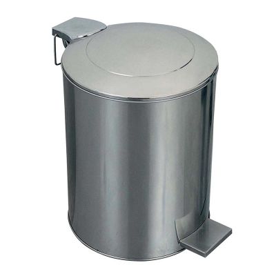 Öztiryakiler - Öztiryakiler Çöp Kovası, Pedallı, Paslanmaz, Endüstriyel Tip, 78 L