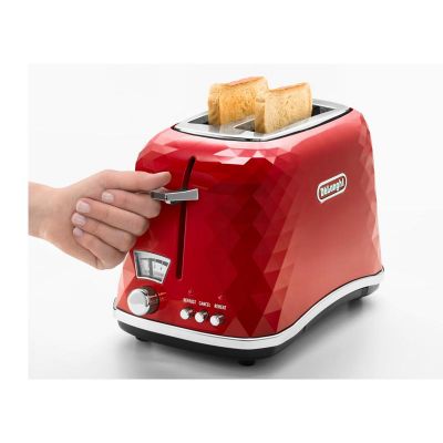 Delonghi - Delonghi CTJ2103 Briallante Ekmek Kızartma Makinesi, Kırmızı (1)