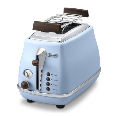 Delonghi - Delonghi CTOV 2103.AZ Icona Vintage Ekmek Kızartma Makinesi, Açık Mavi