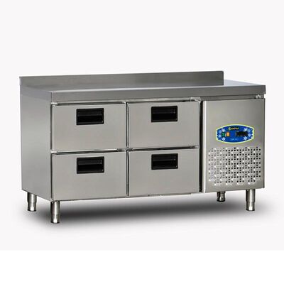 Dampak - Dampak Tezgahaltı 4 Çekmeceli Buzdolabı, 108 L, 150x70x85 cm