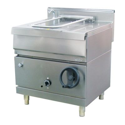 Öztiryakiler - Öztiryakiler Devrilir Tava, Ventilli, 50 L, 80x75 cm