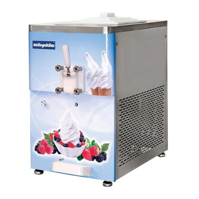 Öztiryakiler - Öztiryakiler OEF15 Set Üstü Dondurma Makinesi, Tek Kollu, Pompalı