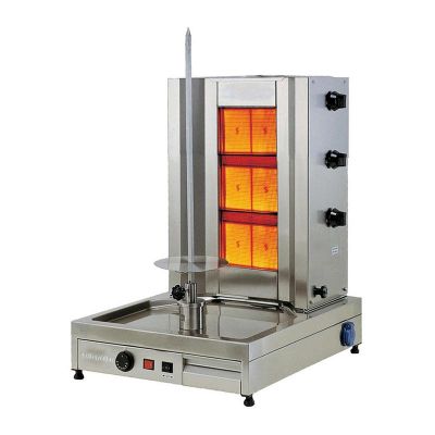 Öztiryakiler - Öztiryakiler 3 GUD-W Model Döner Ocağı, Gazlı, Alt Motorlu