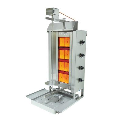 Öztiryakiler - Öztiryakiler 4GD Model Döner Ocağı, Gazlı, Üstten Motorlu, Sekizgen