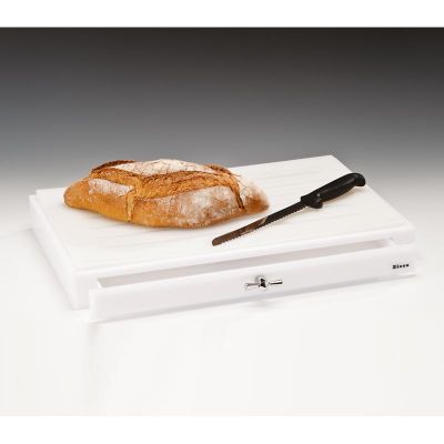 Zicco ZCP-119 Akrilik Ekmek Kesme Tahtası, 32x52x7 cm, Beyaz
