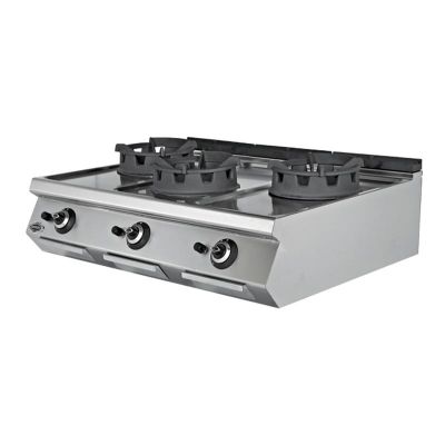Empero - Empero 900 Plus Setüstü Wok Ocak, 3 Brülör, Doğalgazlı